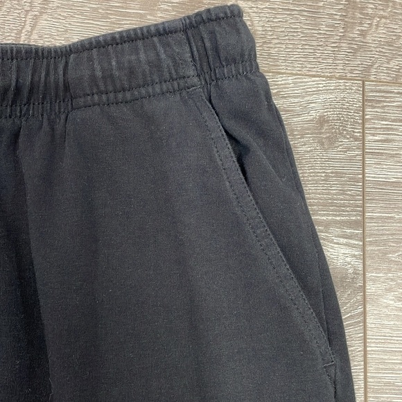 Karen Scott Sport Black Knit Drawstring Shorts Pockets M - Picture 9 of 10